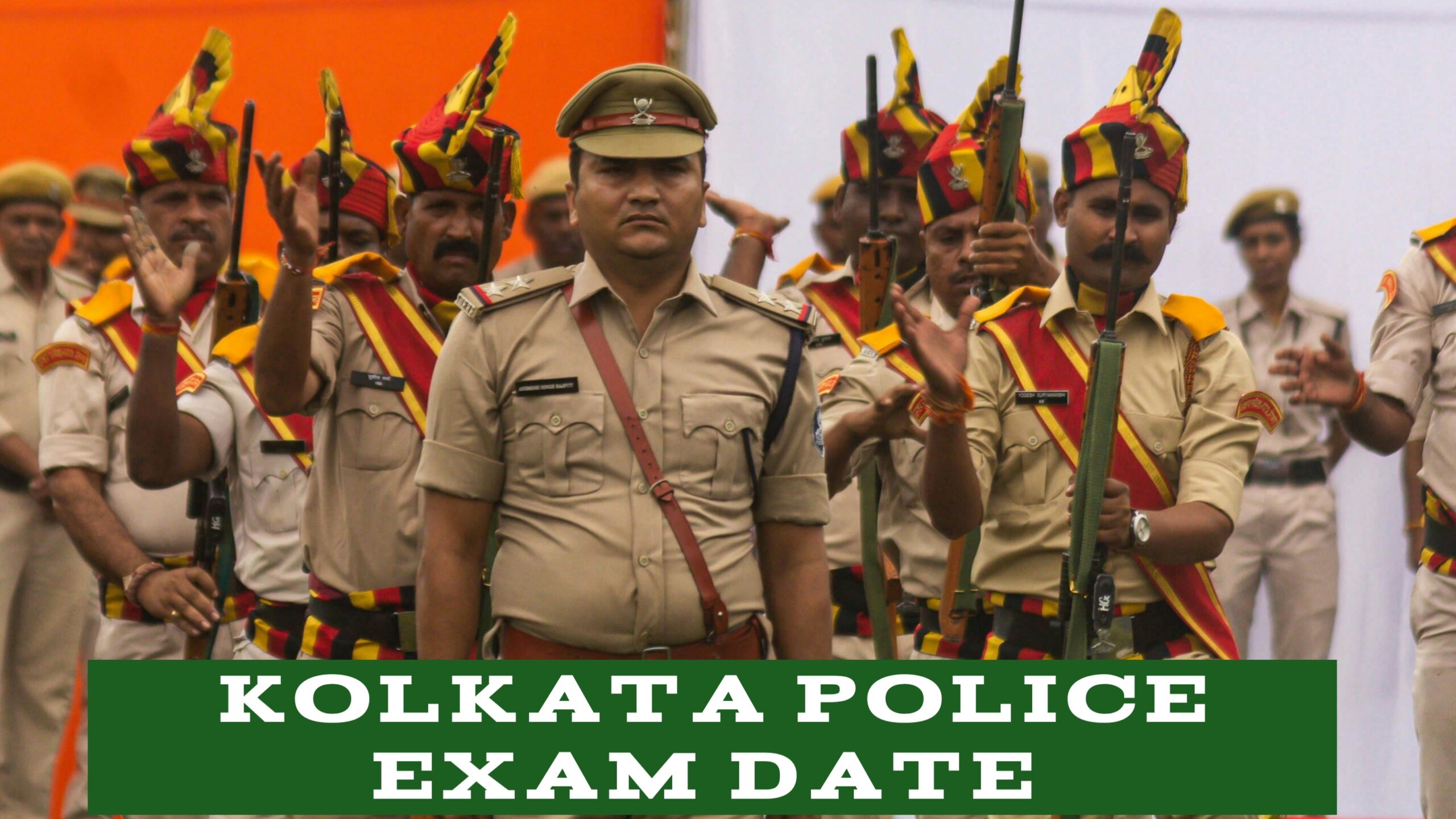 Kolkata police exam date