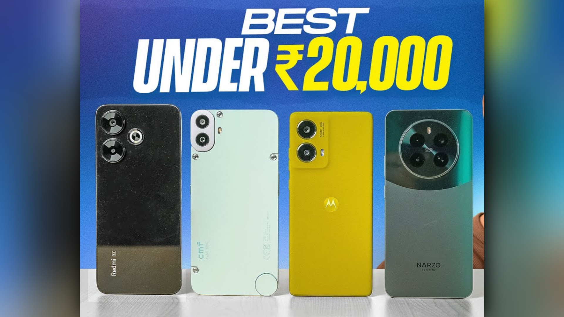 Smartphones under 20000